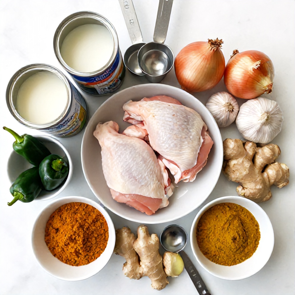 Jamaican Curry Chicken Ingredients