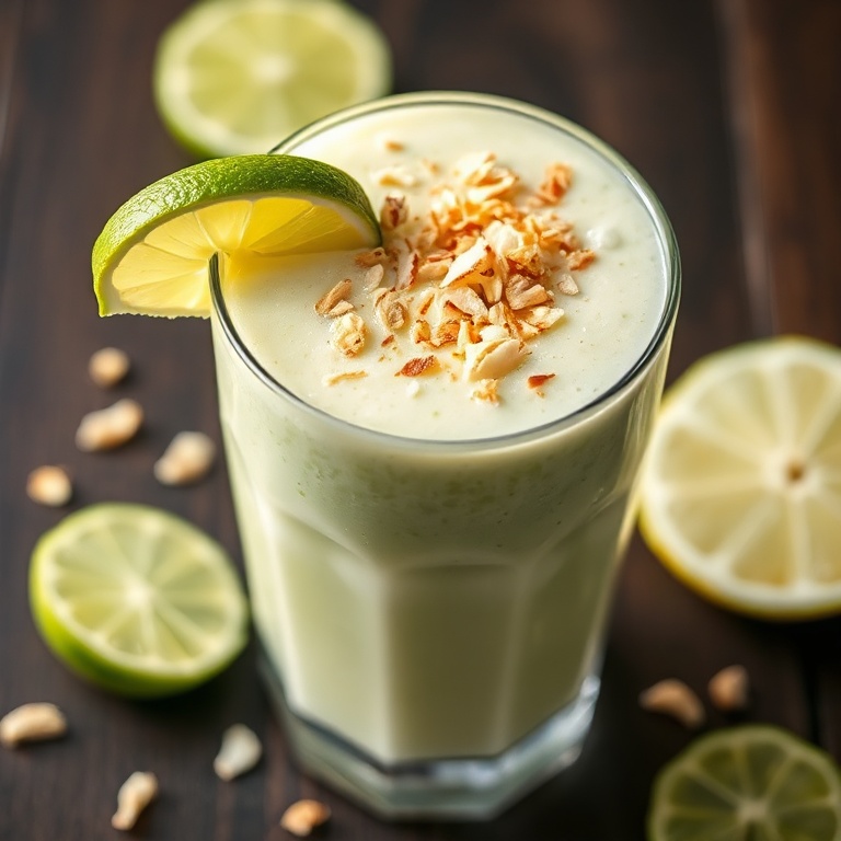 Coconut Key Lime Pie Smoothie