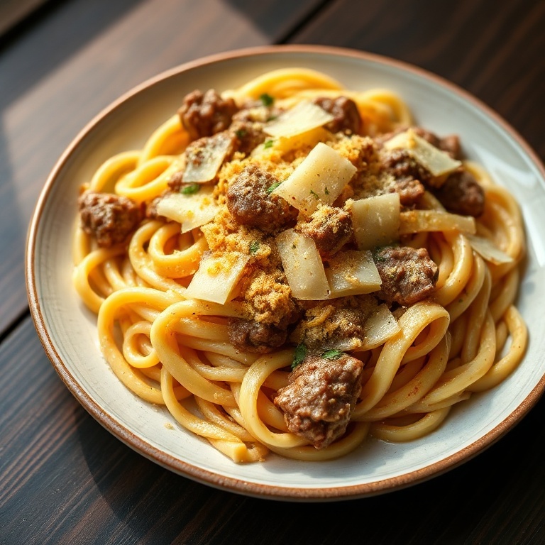 Creamy Beef Pasta