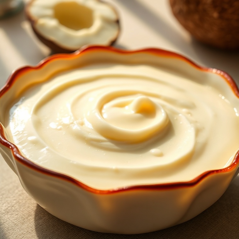 Creamy Brazilian Coconut Pudding