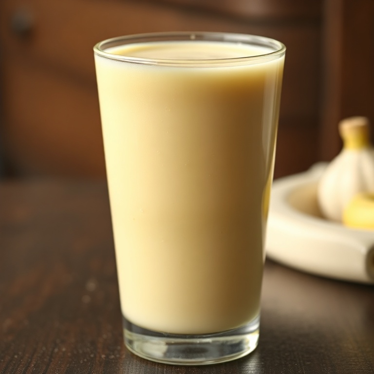 creamy Korean banana milk recipe