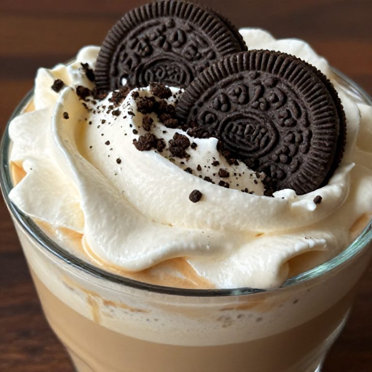 Creamy Oreo Dalgona Coffee
