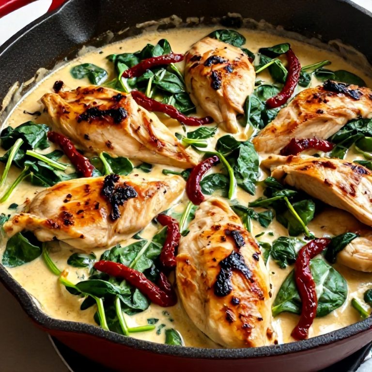 Creamy Sun-Dried Tomato Chicken Skillet