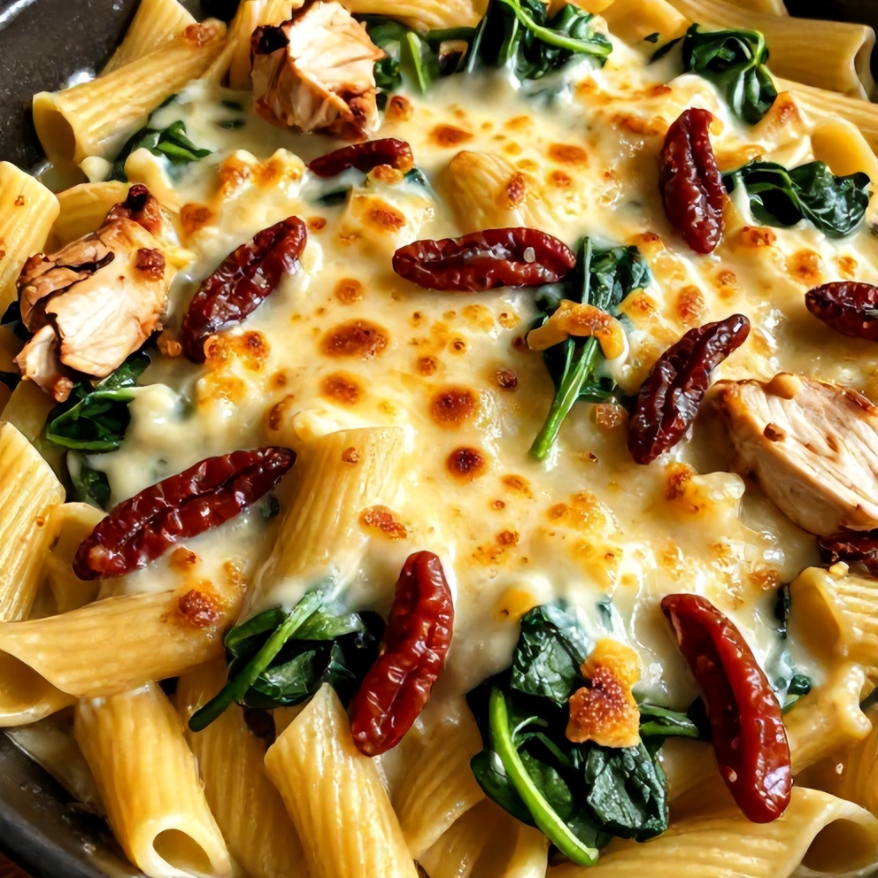 creamy tuscan chicken pasta