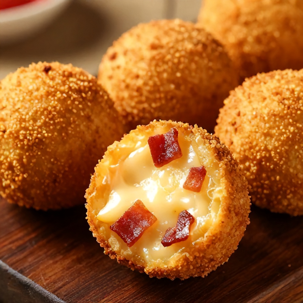Buffalo Chicken Bacon Mozzarella Bombs
