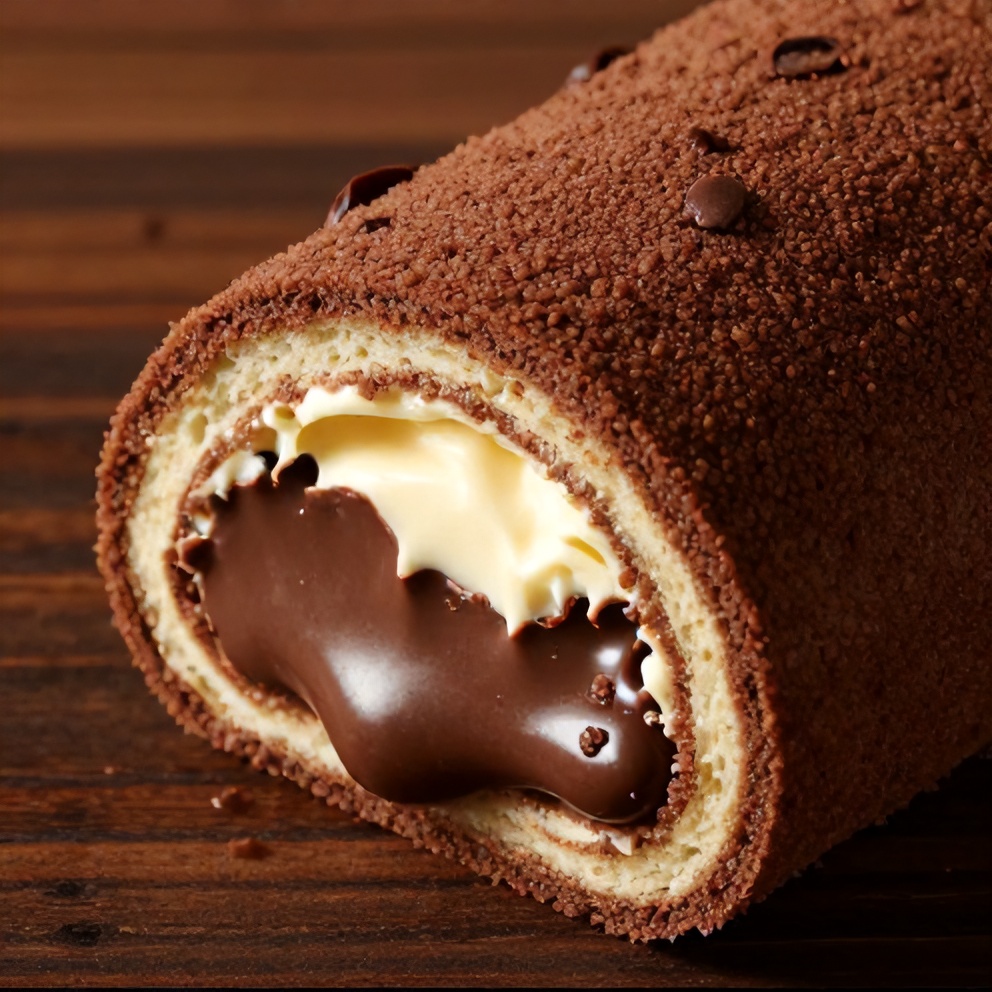 Crispy Chocolate Rolls