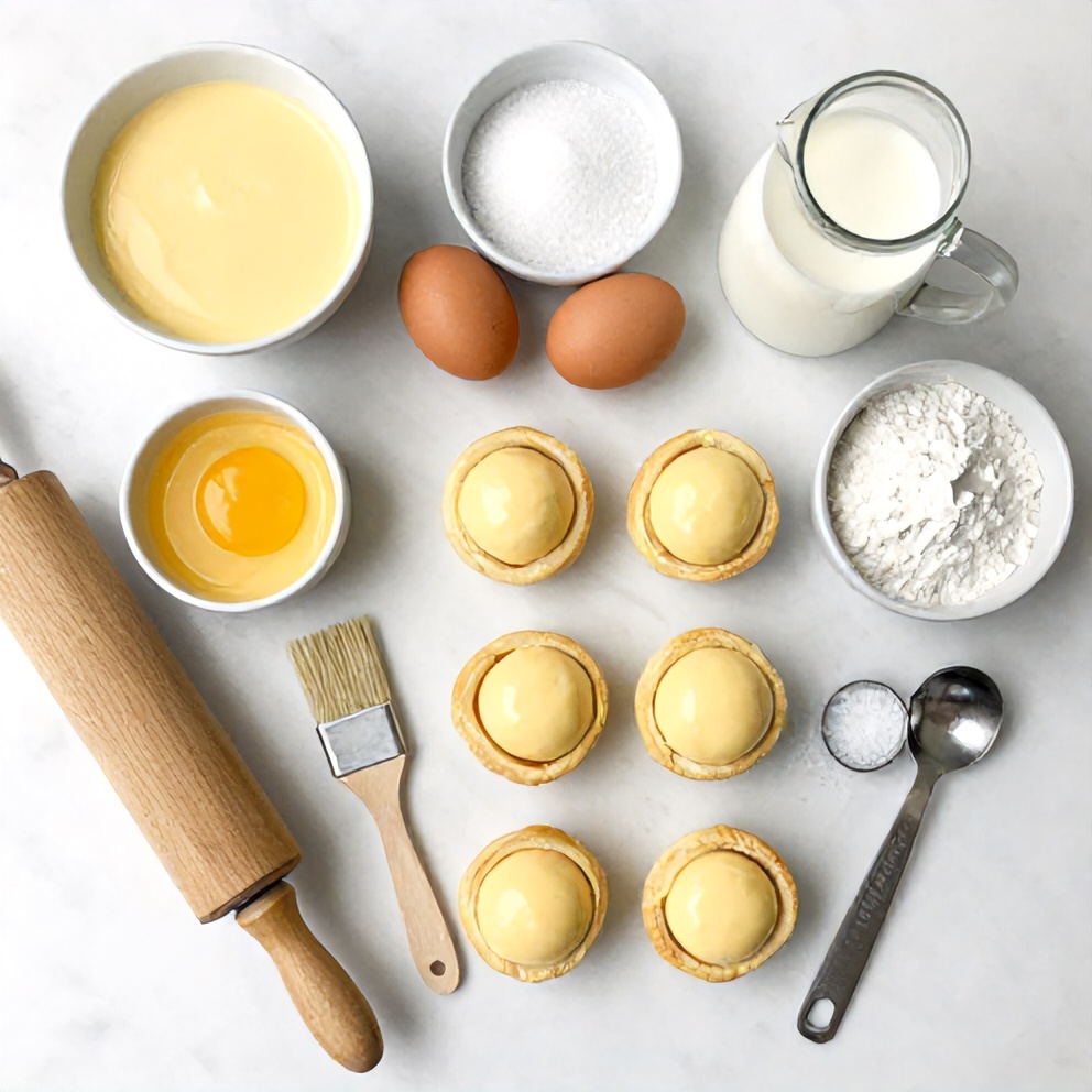 Raw ingredients for Italian Cream Bombs