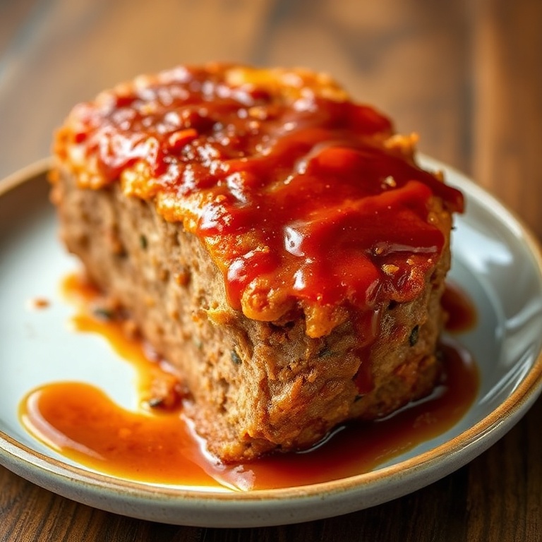 Crispy Korean Pork Meatloaf