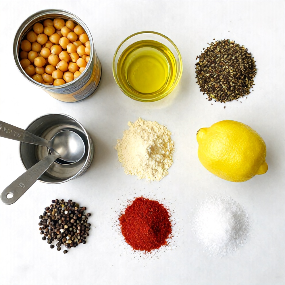 Za'atar Roasted Chickpeas Ingredients
