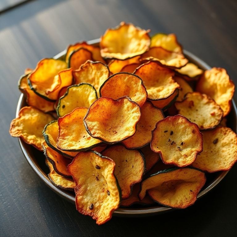crispy zucchini chips