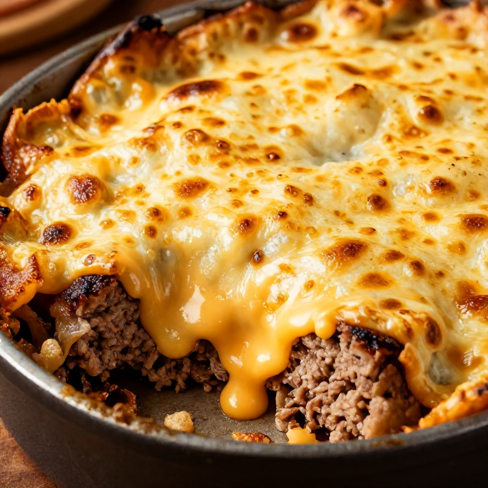 easy hamburger steak bake