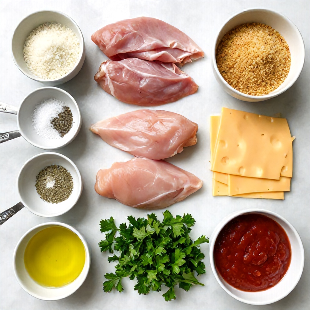 Raw Ingredients for Chicken Roll Ups