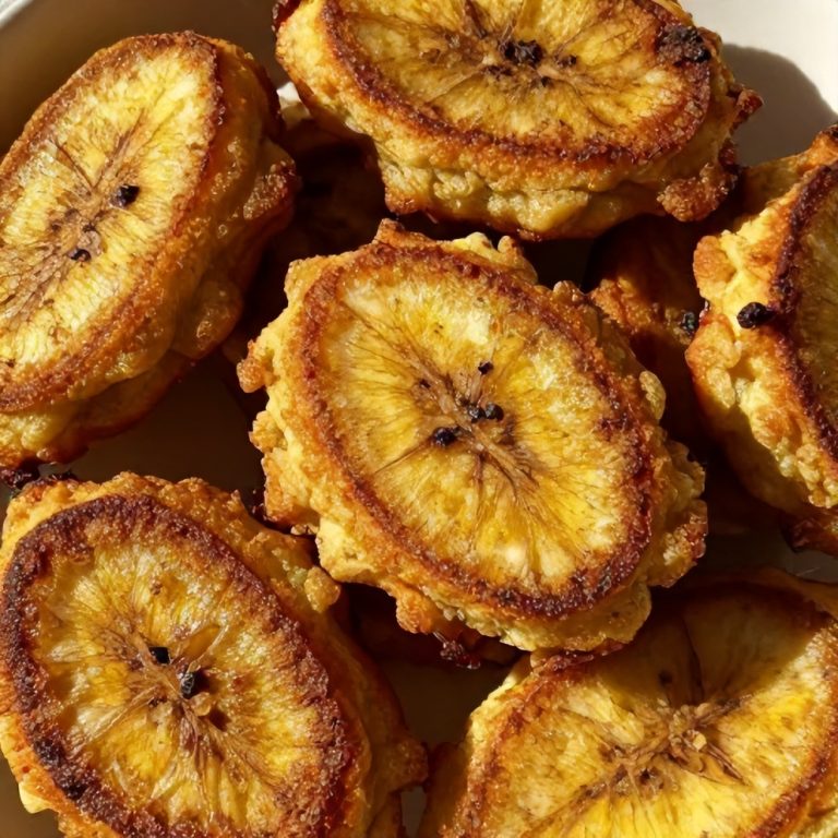 easy baked cinnamon banana fritters