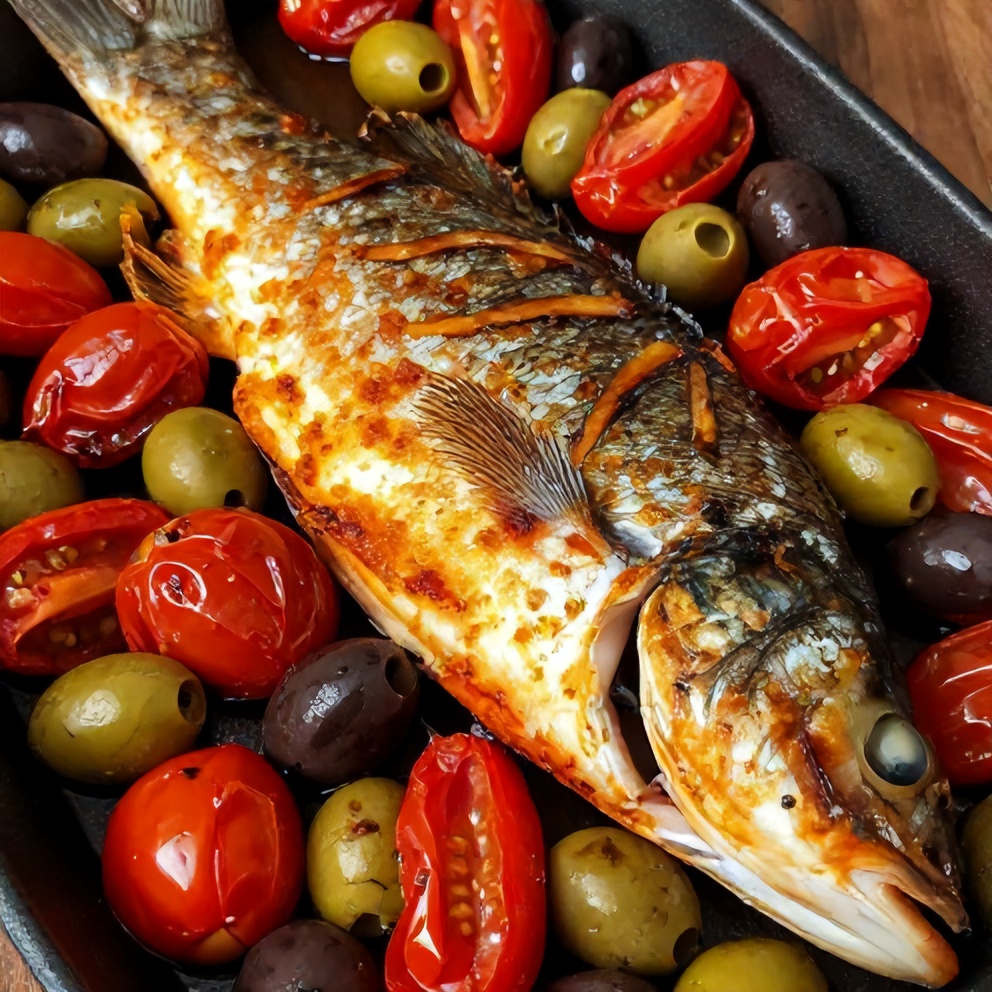 Easy Baked Sea Bass