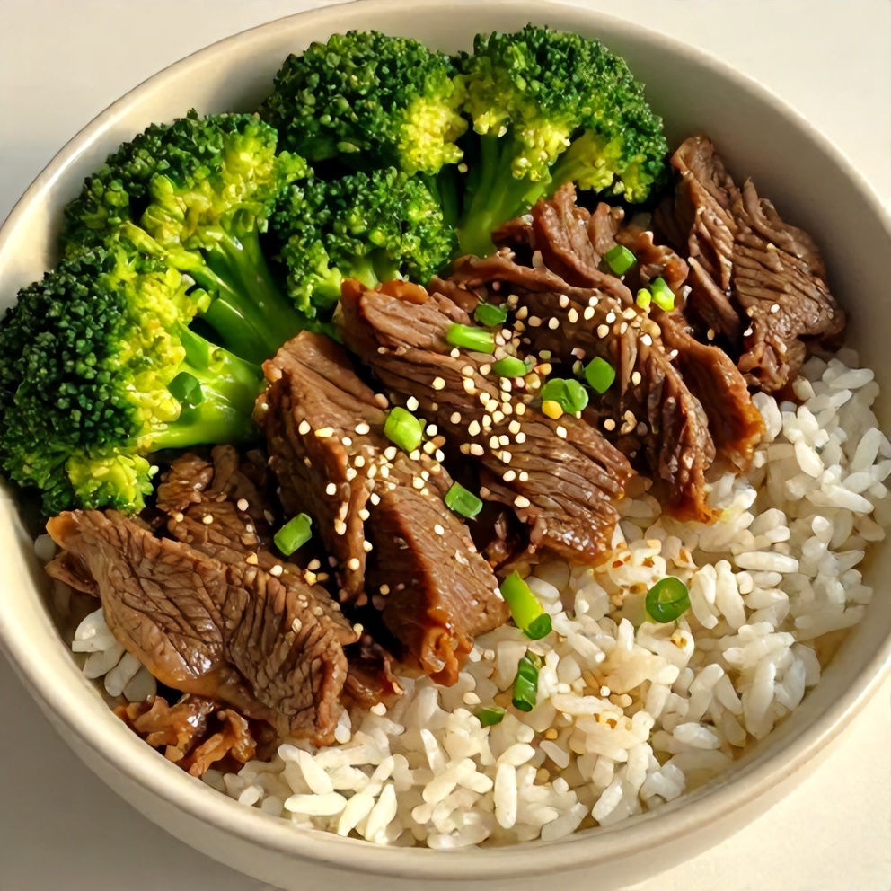 Beef and Broccoli Rice Bowls Ready to Serve