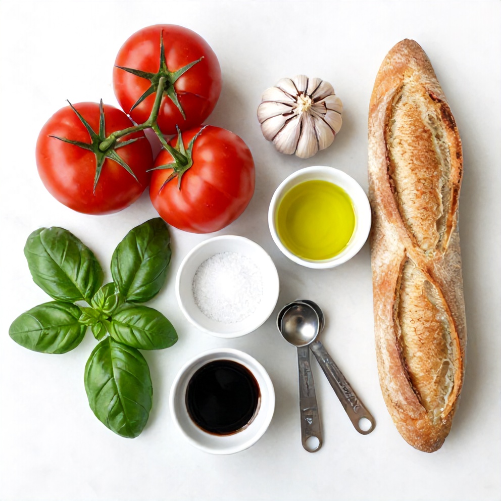 Bruschetta Ingredients