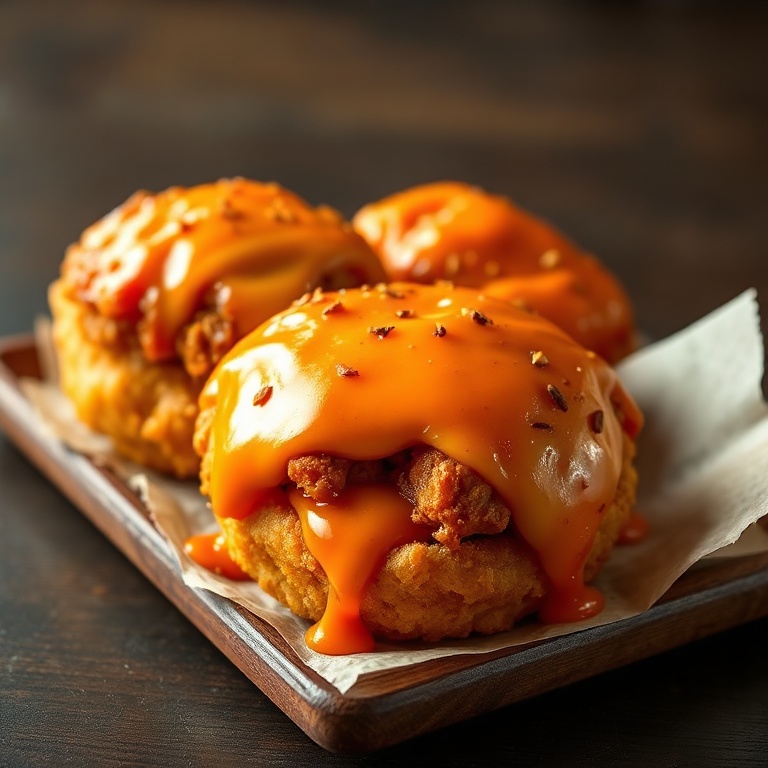 Easy Buffalo Chicken Bombs