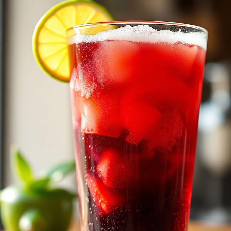 Easy Cherry Coke Margarita