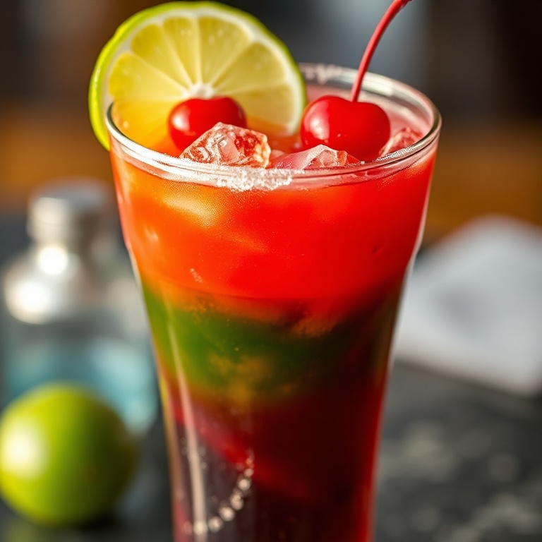 Easy Cherry Coke Margarita for Summer