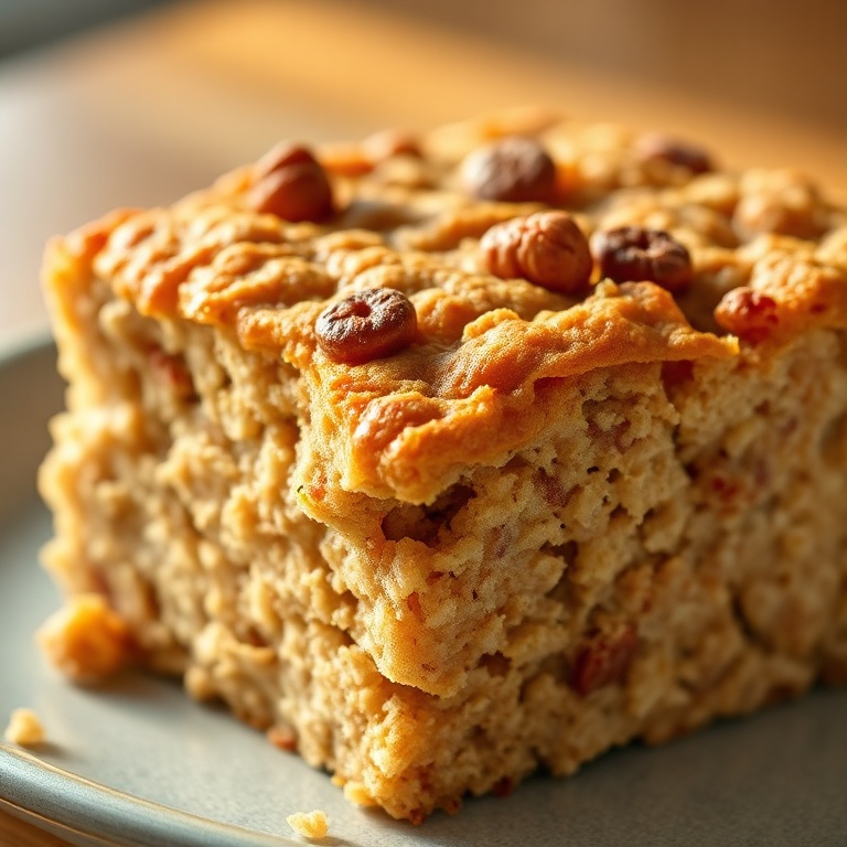 easy cinnamon roll baked oatmeal