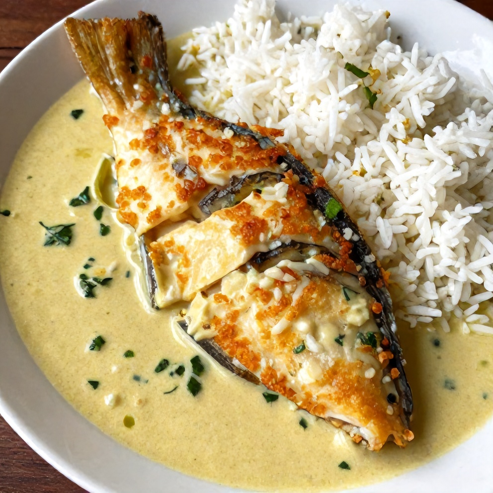 Easy Coconut Lime Fish Curry