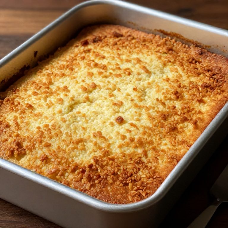 Easy Coconut Milk Snack Cake
