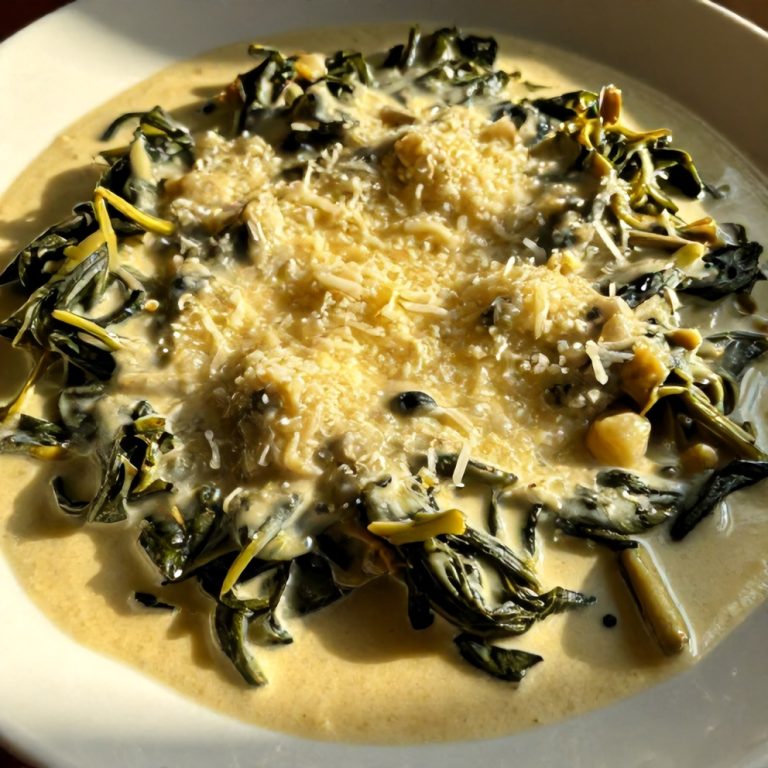 Easy Creamed Spinach and Artichokes