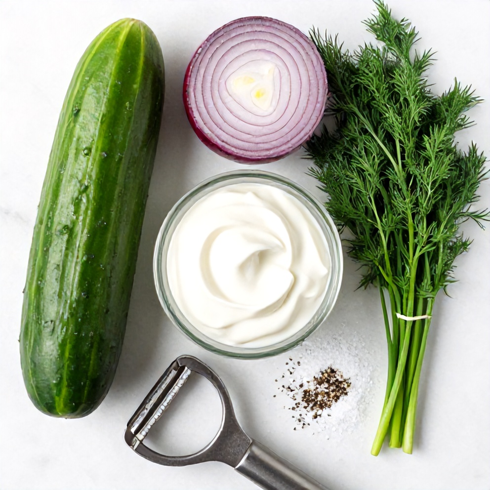 Cucumber Salad Ingredients