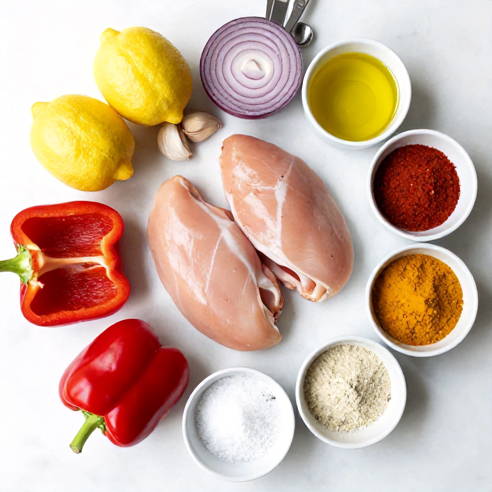 Chicken Shawarma Ingredients