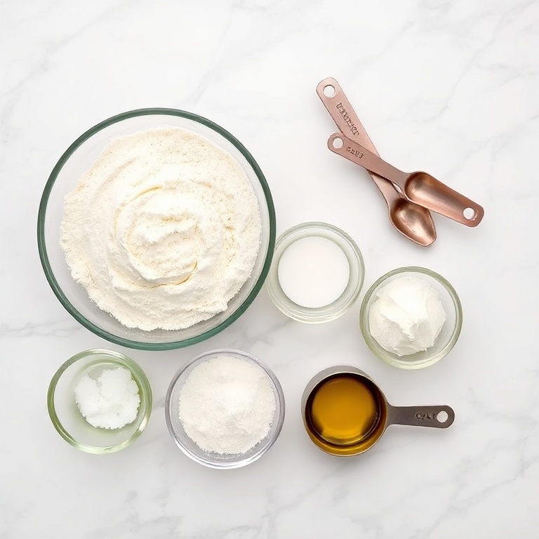 Ingredients for Easy Crispy Pizza Dough