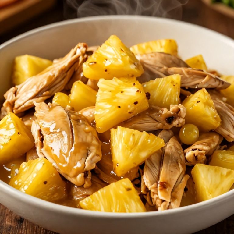 Easy Crockpot Hawaiian Chicken