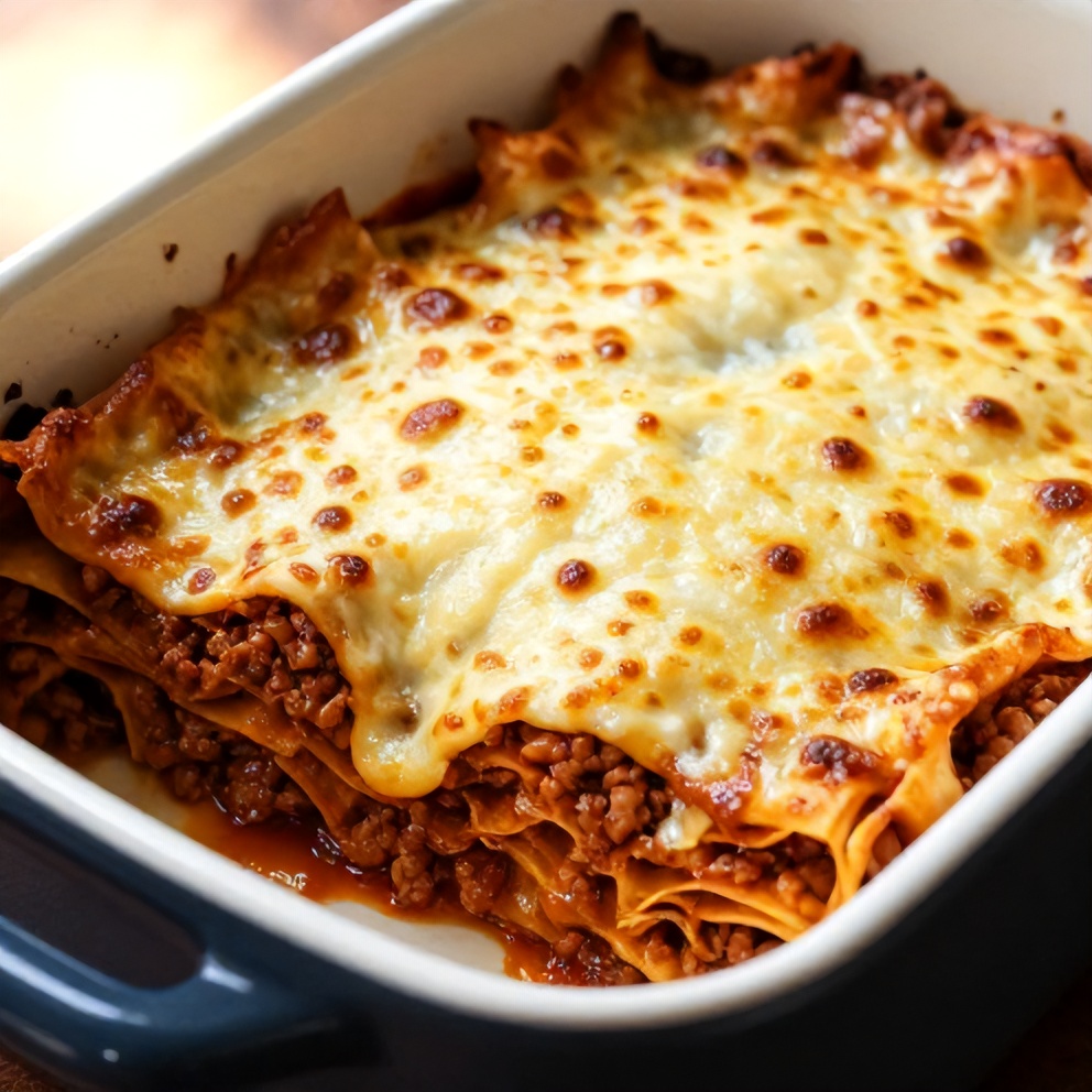 easy crockpot lasagna