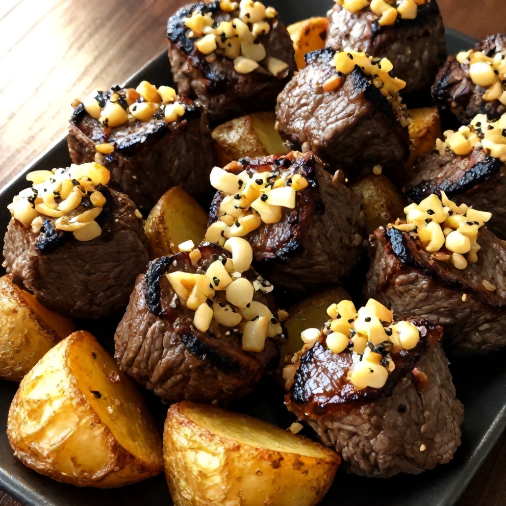 Easy Garlic Butter Steak Bites