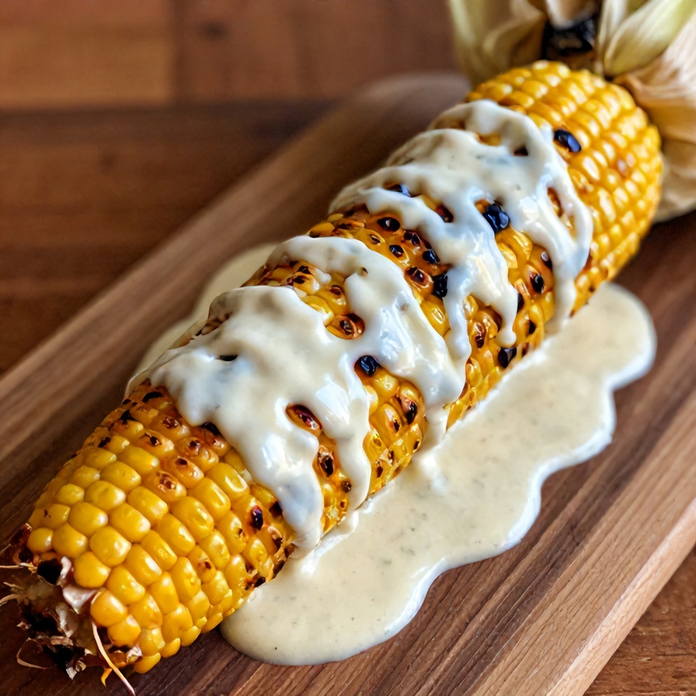 Easy Grilled Mexican Street Corn