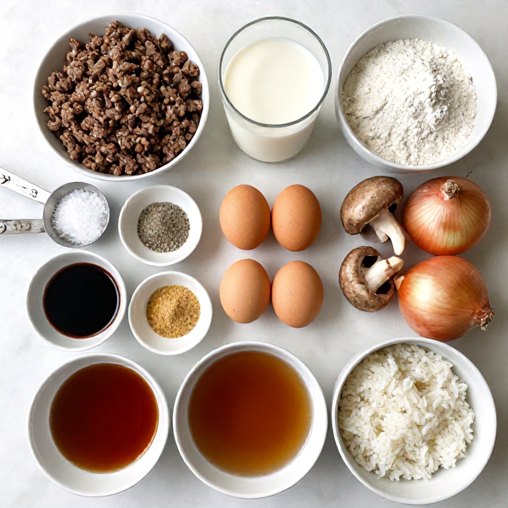 Hawaiian Loco Moco Ingredients