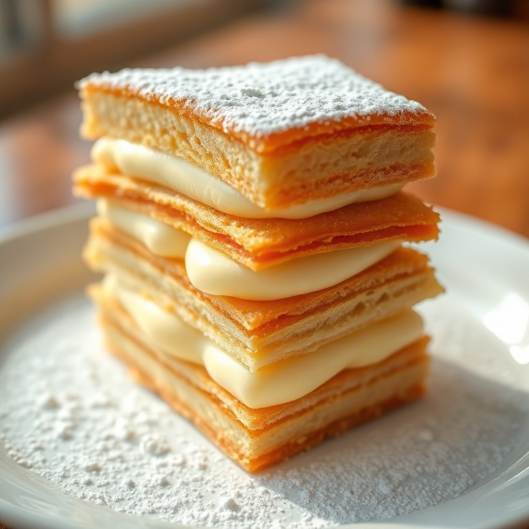 Easy Homemade Napoleon Cake