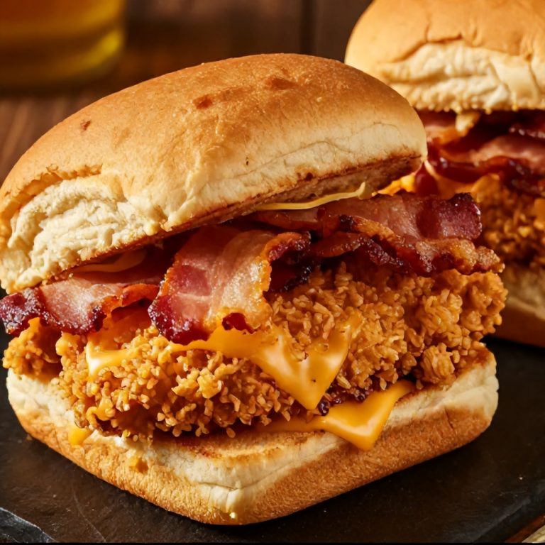 Easy Honey Mustard BLT Chicken Sliders