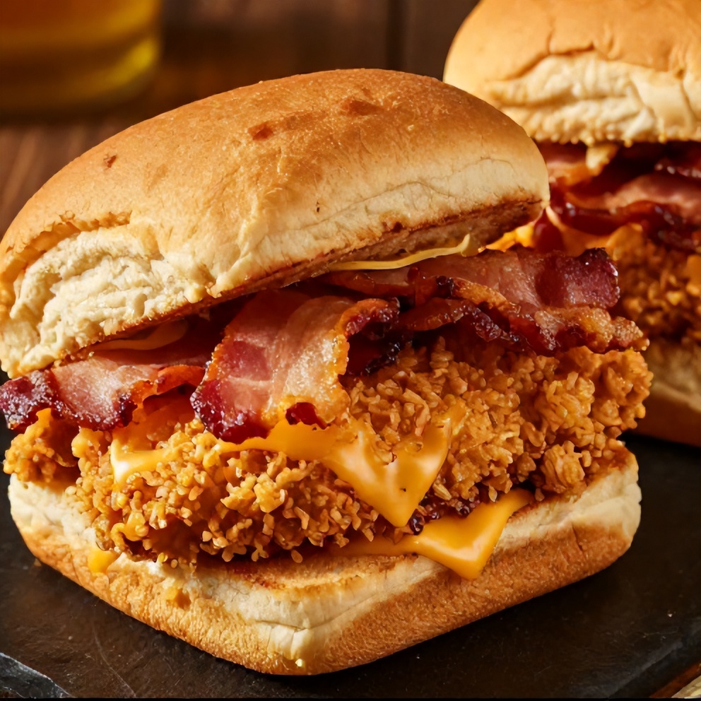Easy Honey Mustard BLT Chicken Sliders