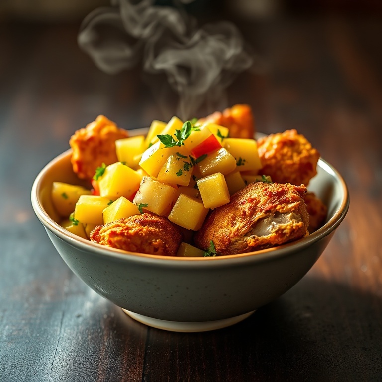 Easy Jerk Chicken Bowl