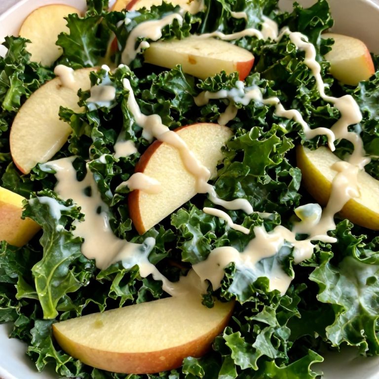 Easy Kale and Apple Salad