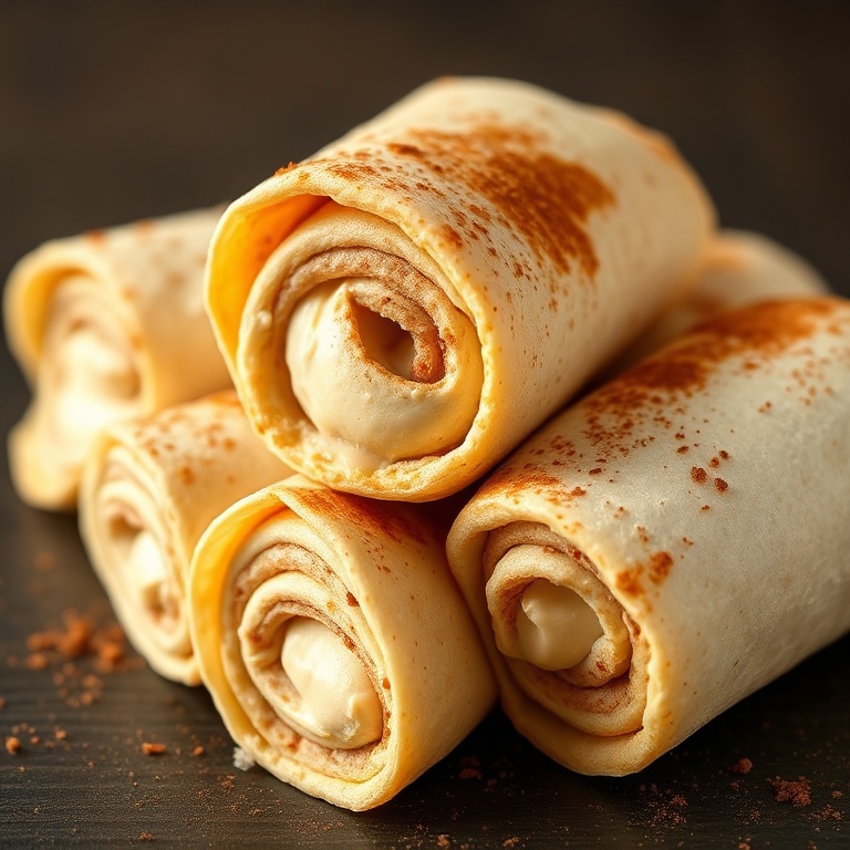 easy keto cinnamon cream cheese roll ups