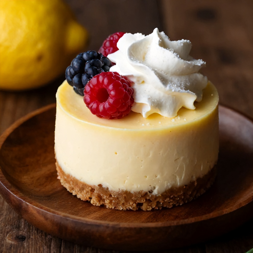 Keto Lemon Cheesecake Cups Ready to Serve