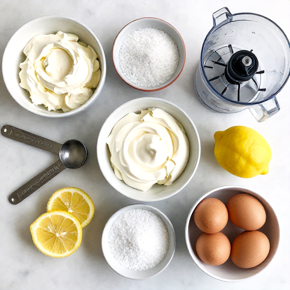 Keto Lemon Cheesecake Cups Ingredients