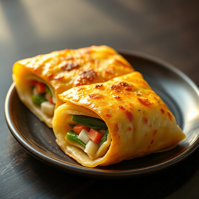 Easy Korean Rolled Omelette