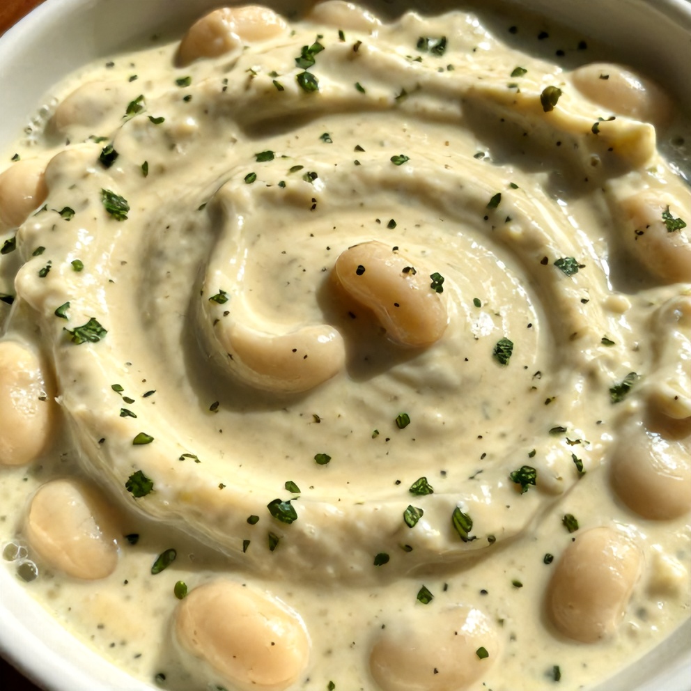 Easy Lemon Herb White Bean Dip
