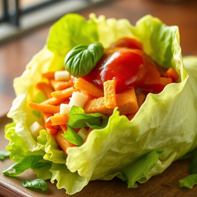 easy low-carb italian sub wrap
