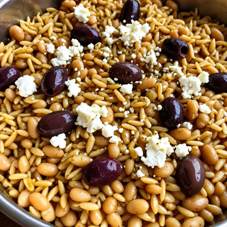 Easy Mediterranean Orzo and Beans One-Pot Dinner