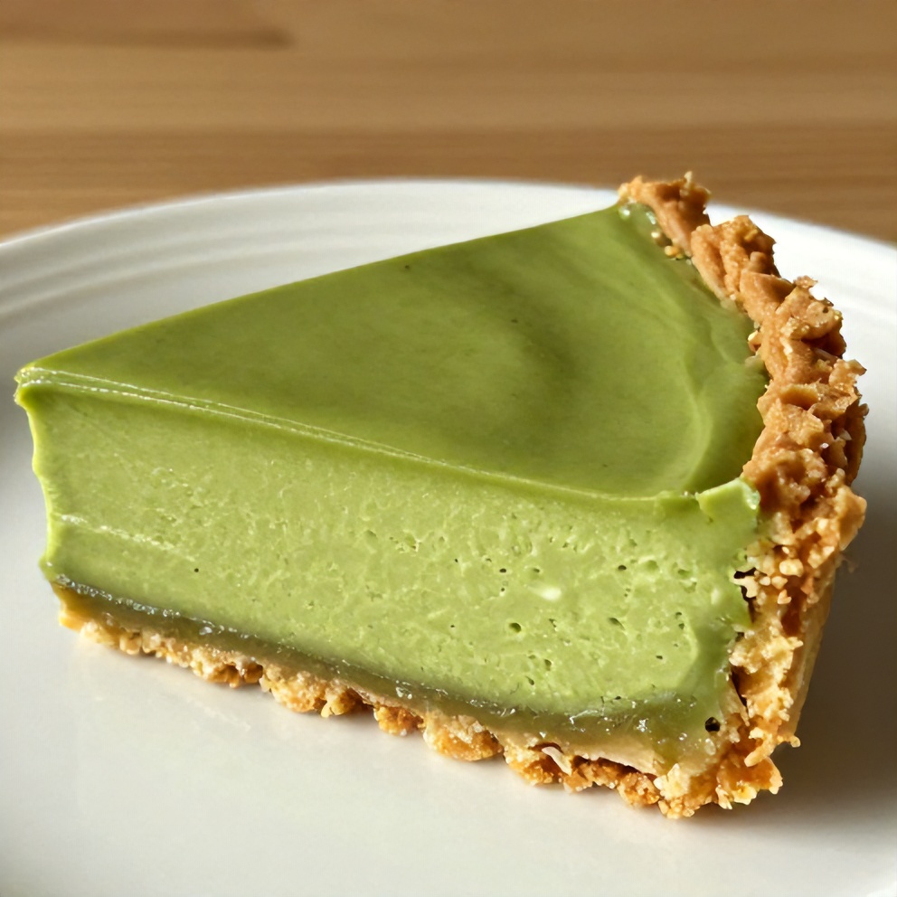 Easy No-Bake Matcha Coconut Cream Tart