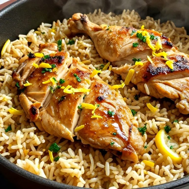 Easy One-Pan Lemon Chicken and Rice