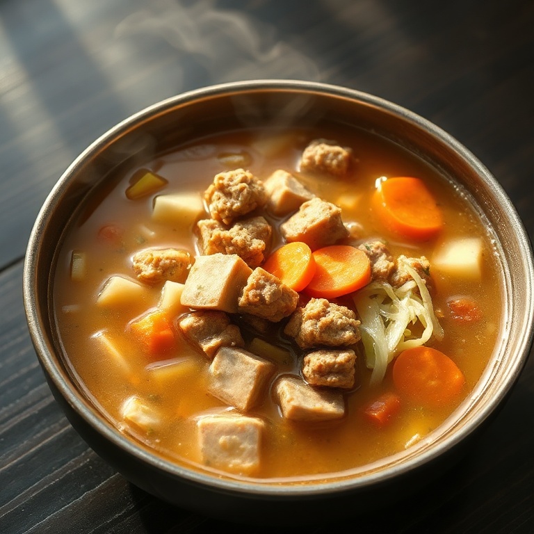 easy one-pot egg roll soup